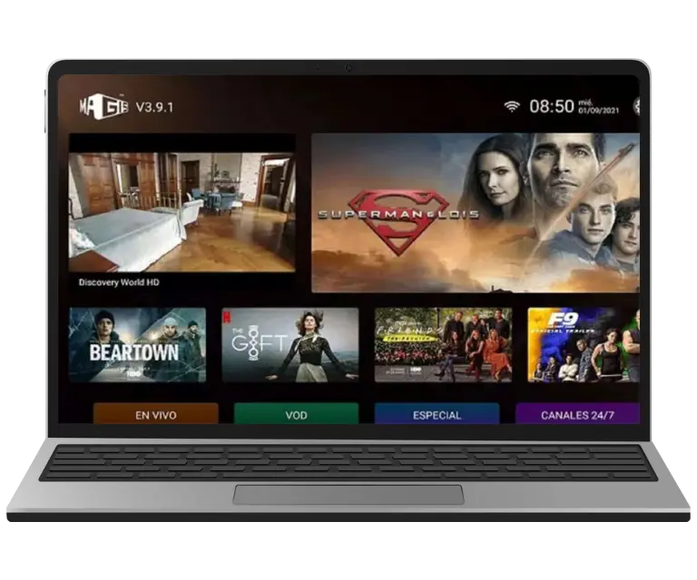 Calidad de vídeo y audio mejorada
